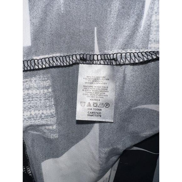 Ann Taylor Factory Cardigan Womens XXS Petite Belted Abstract Lightweight Sweate - Picture 4 of 6